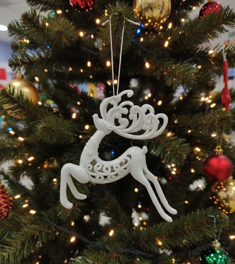 AKDC 15×19cm Hanging Deer Décor – Sparkling Glitter Christmas Ornament for Tree, Door & Holiday Decoration - Al Kabayel Discount CentreAKDC 15×19cm Hanging Deer Décor – Sparkling Glitter Christmas Ornament for Tree, Door & Holiday DecorationHome Décor AccentsAKDCAl Kabayel Discount Centre