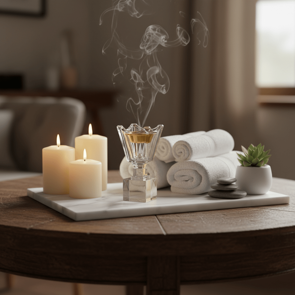 AKDC 18cm Modern Glass Incense Burner for Meditation, Aromatherapy, and Contemporary Home Decoration - Al Kabayel Discount CentreAKDC 18cm Modern Glass Incense Burner for Meditation, Aromatherapy, and Contemporary Home DecorationIncense BurnerAKDCAl Kabayel Discount Centre