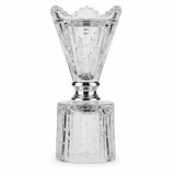 AKDC 18cm Premium Glass Incense Burner with Stylish Silver Shade for Relaxation, Meditation, and Home Decoration - Al Kabayel Discount CentreAKDC 18cm Premium Glass Incense Burner with Stylish Silver Shade for Relaxation, Meditation, and Home DecorationIncense BurnerAKDCAl Kabayel Discount Centre