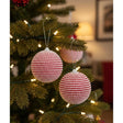AKDC 2 - Piece 10 cm Red & White Pearl Christmas Hanging Ball Décor – Festive Ornament Set for Holiday Decoration - Al Kabayel Discount CentreAKDC 2 - Piece 10 cm Red & White Pearl Christmas Hanging Ball Décor – Festive Ornament Set for Holiday DecorationHome Décor AccentsAKDCAl Kabayel Discount Centre