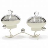 AKDC 2 - Piece Candy Bowl Set with Stand – Elegant Serving Display for Desserts Snacks & Table Decoration – 25x14 cm - Al Kabayel Discount CentreAKDC 2 - Piece Candy Bowl Set with Stand – Elegant Serving Display for Desserts Snacks & Table Decoration – 25x14 cmBowlsAKDCAl Kabayel Discount Centre