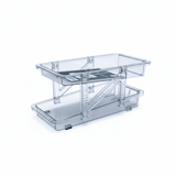 AKDC 2 - Tier Plastic Storage Tray – 33×14cm (Transparent) - Al Kabayel Discount CentreAKDC 2 - Tier Plastic Storage Tray – 33×14cm (Transparent)Organizers & AccessoriesAKDCAl Kabayel Discount Centre