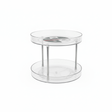 AKDC 2 - Tier Turnable Storage Tray 27cm*24cm, Clear & Transparent - Al Kabayel Discount CentreAKDC 2 - Tier Turnable Storage Tray 27cm*24cm, Clear & TransparentOrganizers & AccessoriesAKDCAl Kabayel Discount Centre