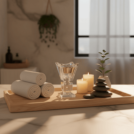 AKDC 20cm Classic Clear Glass Incense Burner for Home Fragrance, Aromatherapy, and Modern Interior Décor - Al Kabayel Discount CentreAKDC 20cm Classic Clear Glass Incense Burner for Home Fragrance, Aromatherapy, and Modern Interior DécorIncense BurnerAKDCAl Kabayel Discount Centre