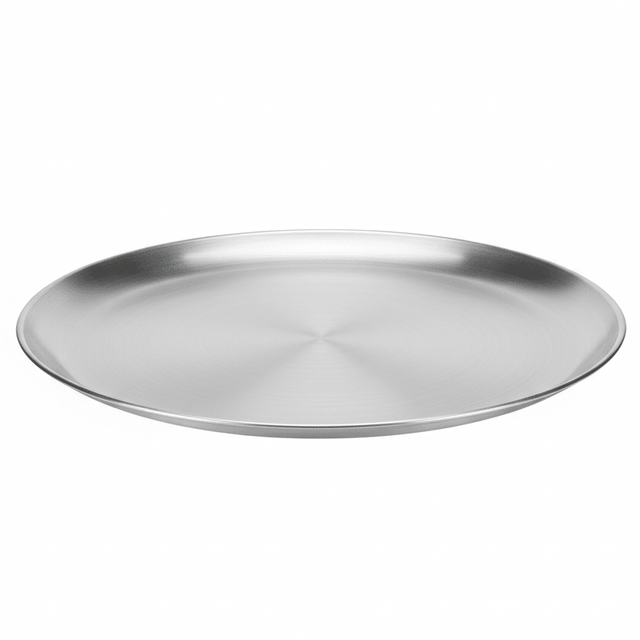 AKDC 21cm Round Aluminum Plate – Home & Catering Use - Al Kabayel Discount CentreAKDC 21cm Round Aluminum Plate – Home & Catering UsePlatesAKDCAl Kabayel Discount Centre