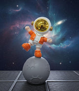 AKDC 24cm Ceramic Astronaut Balancing on Moon Décor in Orange and White | Unique Space Art Sculpture for Home - Al Kabayel Discount CentreAKDC 24cm Ceramic Astronaut Balancing on Moon Décor in Orange and White | Unique Space Art Sculpture for HomeHome Décor AccentsAKDCAl Kabayel Discount Centre