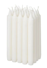 AKDC 24pcs Unscented Long Candle 19cm, White - Al Kabayel Discount CentreAKDC 24pcs Unscented Long Candle 19cm, WhiteHome FragrancesAKDCAl Kabayel Discount Centre