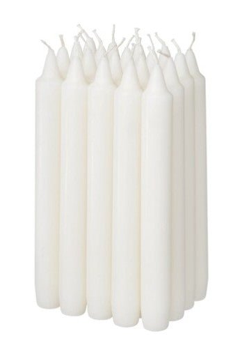 AKDC 24pcs Unscented Long Candle 19cm, White - Al Kabayel Discount CentreAKDC 24pcs Unscented Long Candle 19cm, WhiteHome FragrancesAKDCAl Kabayel Discount Centre