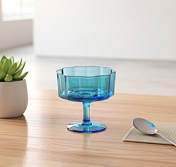 AKDC 250ml Blue Transparent Cocktail Glass – Chic Party Glass for Cocktails, Soda & Refreshing Beverages - Al Kabayel Discount CentreAKDC 250ml Blue Transparent Cocktail Glass – Chic Party Glass for Cocktails, Soda & Refreshing BeveragesDrinkware SetsAKDCAl Kabayel Discount Centre