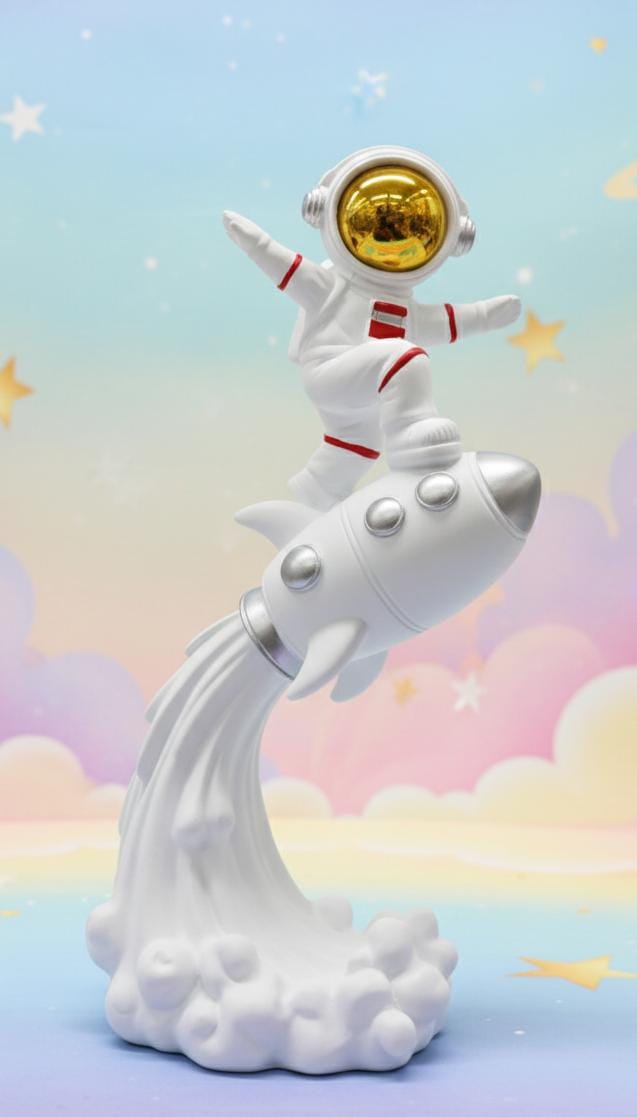 AKDC 28cm Elegant Ceramic Astronaut Figurine in Classic White Finish | Contemporary Space Décor for Home or Office - Al Kabayel Discount CentreAKDC 28cm Elegant Ceramic Astronaut Figurine in Classic White Finish | Contemporary Space Décor for Home or OfficeHome Décor AccentsAKDCAl Kabayel Discount Centre