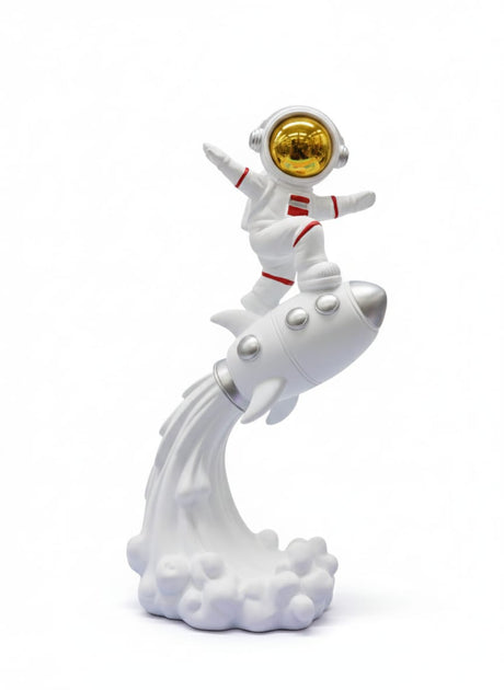 AKDC 28cm Elegant Ceramic Astronaut Figurine in Classic White Finish | Contemporary Space Décor for Home or Office - Al Kabayel Discount CentreAKDC 28cm Elegant Ceramic Astronaut Figurine in Classic White Finish | Contemporary Space Décor for Home or OfficeHome Décor AccentsAKDCAl Kabayel Discount Centre