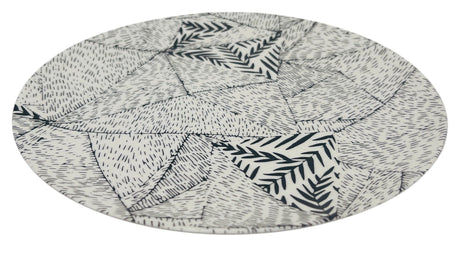 AKDC 2pcs Round Bamboo Fibre Plate 24.5cm, Black/White - Al Kabayel Discount CentreAKDC 2pcs Round Bamboo Fibre Plate 24.5cm, Black/WhitePlatesAKDCAl Kabayel Discount Centre