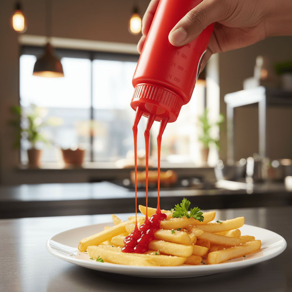 AKDC 3 Hole Ketchup Bottle, Squeeze Bottle 160oz, Red - Al Kabayel Discount CentreAKDC 3 Hole Ketchup Bottle, Squeeze Bottle 160oz, RedKitchen Utensils & GadgetsAKDCAl Kabayel Discount Centre