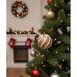 AKDC 3 - Piece Gold Christmas Hanging Ball Décor with White Fur Finish – Luxury Holiday Tree Ornaments - Al Kabayel Discount CentreAKDC 3 - Piece Gold Christmas Hanging Ball Décor with White Fur Finish – Luxury Holiday Tree OrnamentsHome Décor AccentsAKDCAl Kabayel Discount Centre