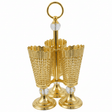 AKDC 3 - Piece Gold Cutlery Organizer Stand Set – Luxury Utensil Holder for Dining Table 30 cm - Al Kabayel Discount CentreAKDC 3 - Piece Gold Cutlery Organizer Stand Set – Luxury Utensil Holder for Dining Table 30 cmOrganizers & AccessoriesAKDCAl Kabayel Discount Centre