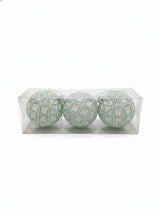 AKDC 3 - Piece Gold & White Christmas Hanging Ball Décor with Green Accents – Elegant Holiday Ornament Set - Al Kabayel Discount CentreAKDC 3 - Piece Gold & White Christmas Hanging Ball Décor with Green Accents – Elegant Holiday Ornament SetHome Décor AccentsAKDCAl Kabayel Discount Centre