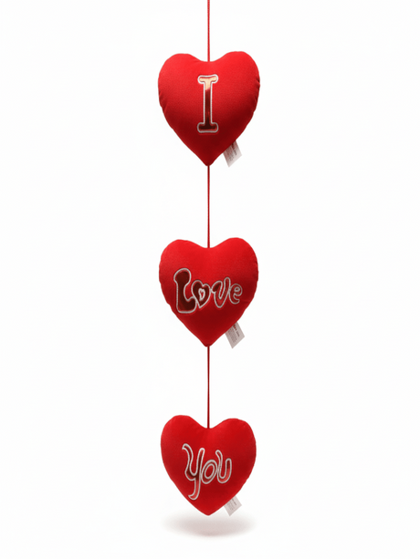 AKDC 3 - Piece Joined Heart Set – Red “I Love You” Design - Al Kabayel Discount CentreAKDC 3 - Piece Joined Heart Set – Red “I Love You” DesignFloor Pillows & CushionsAKDCAl Kabayel Discount Centre