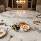 AKDC 3 - Section Round Glass Serving Plate – Divided Plate for Serving Multiple Snacks & Appetizers 25 cm - Al Kabayel Discount CentreAKDC 3 - Section Round Glass Serving Plate – Divided Plate for Serving Multiple Snacks & Appetizers 25 cmserving traysAKDCAl Kabayel Discount Centre