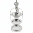 AKDC 3 - Tier Round Metal Candy Serving Stand – Luxury Multi - Level Display Rack for Desserts Sweets & Events – 45 cm - Al Kabayel Discount CentreAKDC 3 - Tier Round Metal Candy Serving Stand – Luxury Multi - Level Display Rack for Desserts Sweets & Events – 45 cmServing TraysAKDCAl Kabayel Discount Centre