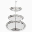 AKDC 3 - Tier Silver Metal Dessert & Candy Stand 40 cm Multi - Level Serving Tray for Parties & Events - Al Kabayel Discount CentreAKDC 3 - Tier Silver Metal Dessert & Candy Stand 40 cm Multi - Level Serving Tray for Parties & EventsServing TraysAKDCAl Kabayel Discount Centre