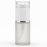 AKDC 30ml glass lotion bottle with white cap compact refillable cosmetic container skincare use - Al Kabayel Discount CentreAKDC 30ml glass lotion bottle with white cap compact refillable cosmetic container skincare usePerfume BottlesAKDCAl Kabayel Discount Centre