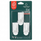 AKDC 3PCS Small Removable Adhesive Wall Hooks 4.55×2.55×2.32cm – Strong White Plastic Sticky Hooks for Kitchen & Bathroom - Al Kabayel Discount CentreAKDC 3PCS Small Removable Adhesive Wall Hooks 4.55×2.55×2.32cm – Strong White Plastic Sticky Hooks for Kitchen & BathroomOrganizers & AccessoriesAKDCAl Kabayel Discount Centre