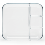 AKDC 4 - Compartment Square Glass Serving Plate – Sectioned Plate for Snacks, Dips, Appetizers & Party Serving 25×25 cm - Al Kabayel Discount CentreAKDC 4 - Compartment Square Glass Serving Plate – Sectioned Plate for Snacks, Dips, Appetizers & Party Serving 25×25 cmserving traysAKDCAl Kabayel Discount Centre
