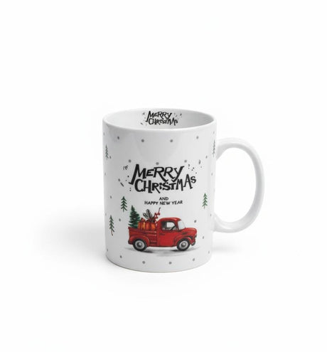 AKDC 400ml Ceramic Mug with Gift Car & Merry Christmas Design – White Holiday Cup for Festive Hot Drinks - Al Kabayel Discount CentreAKDC 400ml Ceramic Mug with Gift Car & Merry Christmas Design – White Holiday Cup for Festive Hot DrinksMugsAKDCAl Kabayel Discount Centre
