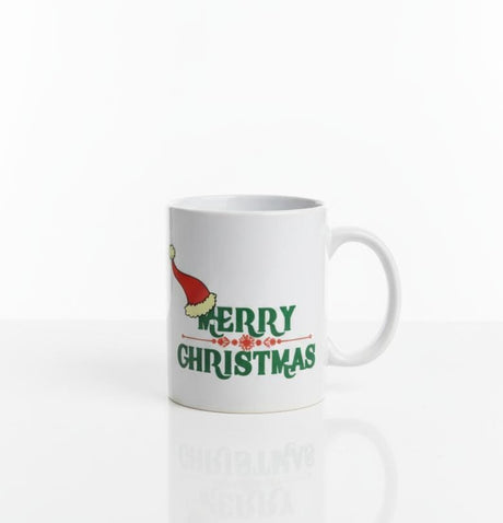 AKDC 400ml Ceramic Mug with “Merry Christmas” Logo – Elegant White Festive Mug for Coffee, Tea & Gift Giving - Al Kabayel Discount CentreAKDC 400ml Ceramic Mug with “Merry Christmas” Logo – Elegant White Festive Mug for Coffee, Tea & Gift GivingMugsAKDCAl Kabayel Discount Centre