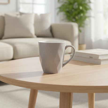 AKDC 400ml Light Gray Ceramic Mug with Dotted Design – Elegant, Subtle & Perfect for Gifting - Al Kabayel Discount CentreAKDC 400ml Light Gray Ceramic Mug with Dotted Design – Elegant, Subtle & Perfect for GiftingMugsAKDCAl Kabayel Discount Centre