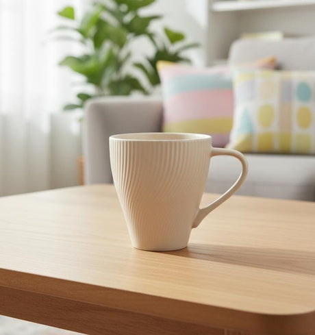 AKDC 400ml Light Yellow Ceramic Mug – Soft Pastel Tone for Bright and Refreshing Coffee Breaks - Al Kabayel Discount CentreAKDC 400ml Light Yellow Ceramic Mug – Soft Pastel Tone for Bright and Refreshing Coffee BreaksMugsAKDCAl Kabayel Discount Centre