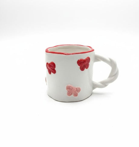 AKDC 400ml White Ceramic Mug with Red & Pink Bow Design – Romantic, Elegant, and Perfect for Special Occasions - Al Kabayel Discount CentreAKDC 400ml White Ceramic Mug with Red & Pink Bow Design – Romantic, Elegant, and Perfect for Special OccasionsMugsAKDCAl Kabayel Discount Centre