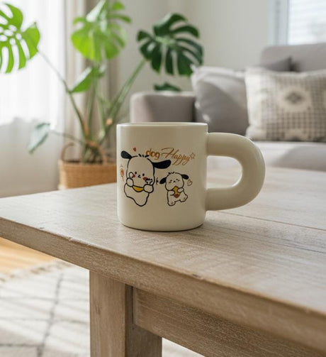 AKDC 400ml Yellow Ceramic Mug with Doggy Design – Pet Lover Edition for Fun & Lively Coffee Time - Al Kabayel Discount CentreAKDC 400ml Yellow Ceramic Mug with Doggy Design – Pet Lover Edition for Fun & Lively Coffee TimeMugsAKDCAl Kabayel Discount Centre