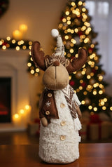 AKDC 40cm Deer Christmas Décor Figurine – Elegant Standing Reindeer Ornament for Home, Table & Holiday Display - Al Kabayel Discount CentreAKDC 40cm Deer Christmas Décor Figurine – Elegant Standing Reindeer Ornament for Home, Table & Holiday DisplayHome Décor AccentsAKDCAl Kabayel Discount Centre