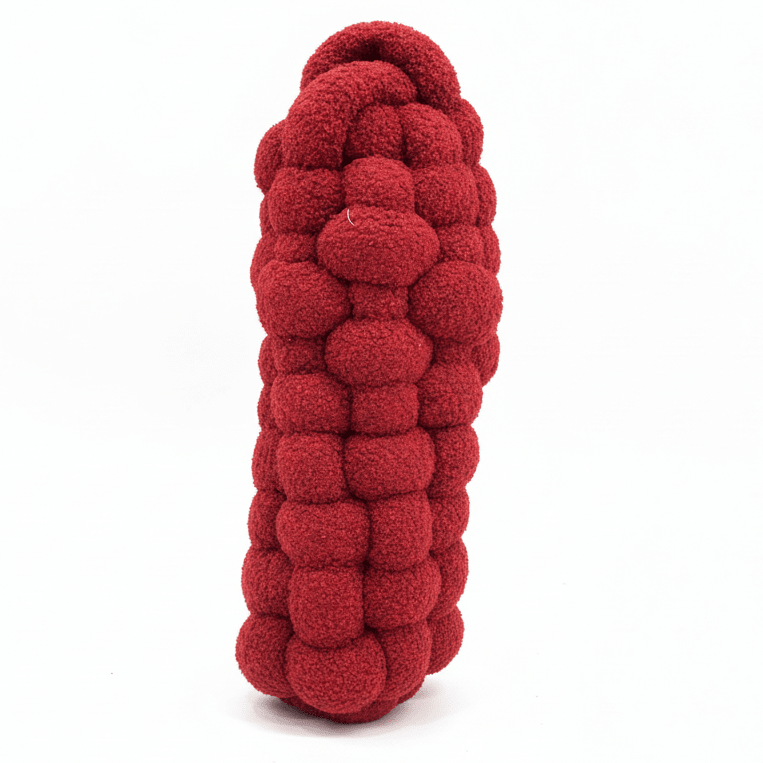 AKDC 50 cm Cylindrical Cotton Knot Cushion – Modern Black Decorative Knot Pillow for Sofa Couch Bed and Contemporary Home Decor - Al Kabayel Discount CentreAKDC 50 cm Cylindrical Cotton Knot Cushion – Modern Black Decorative Knot Pillow for Sofa Couch Bed and Contemporary Home DecorFloor Pillows & CushionsAKDCAl Kabayel Discount Centre