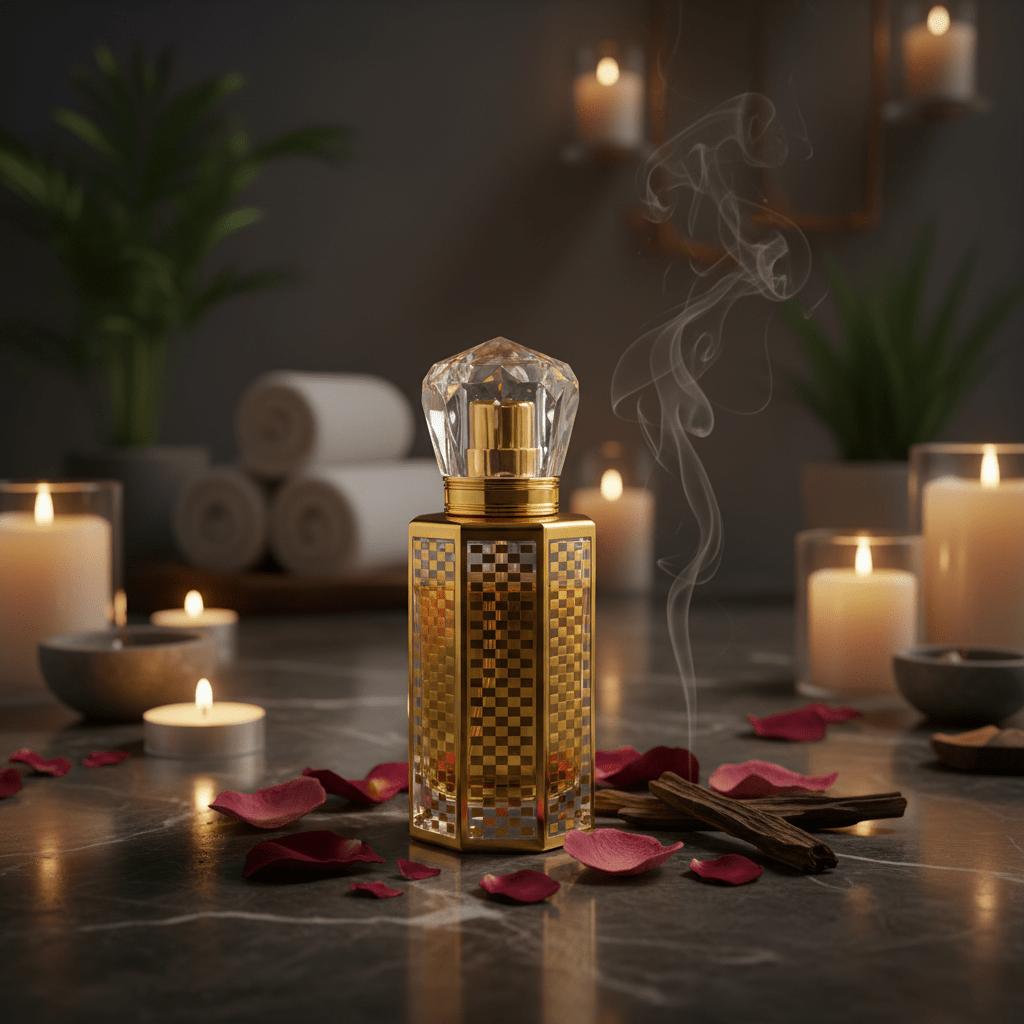 AKDC 50ml glass perfume bottle with gold finish luxury refillable fragrance container elegant gift item - Al Kabayel Discount CentreAKDC 50ml glass perfume bottle with gold finish luxury refillable fragrance container elegant gift itemPerfume BottlesAKDCAl Kabayel Discount Centre
