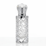 AKDC 50ml glass perfume bottle with silver finish premium refillable fragrance container modern luxury design - Al Kabayel Discount CentreAKDC 50ml glass perfume bottle with silver finish premium refillable fragrance container modern luxury designPerfume BottlesAKDCAl Kabayel Discount Centre