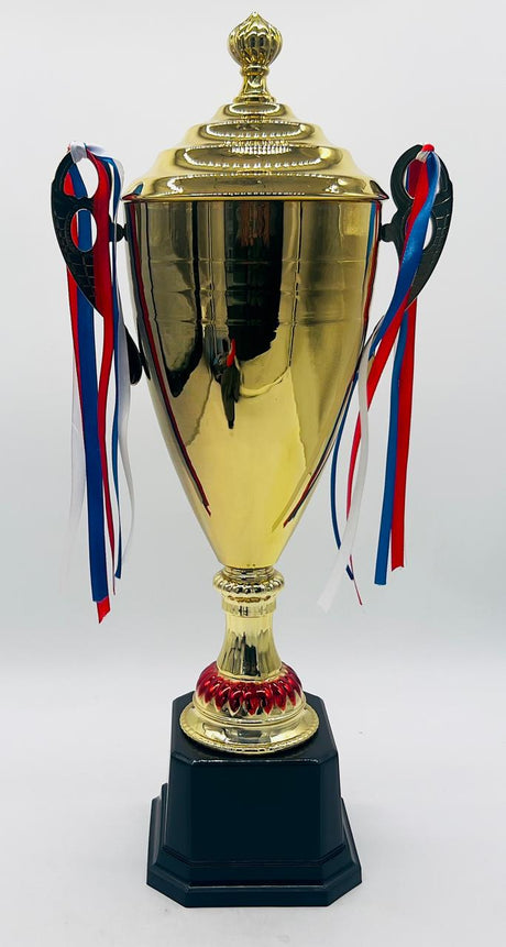 AKDC 54cm Gold Trophy Cup for Sports Tournaments and Competitions, Metal Award with Plastic Base, Perfect for Game Events - Al Kabayel Discount CentreAKDC 54cm Gold Trophy Cup for Sports Tournaments and Competitions, Metal Award with Plastic Base, Perfect for Game EventsSportsAKDCAl Kabayel Discount Centre