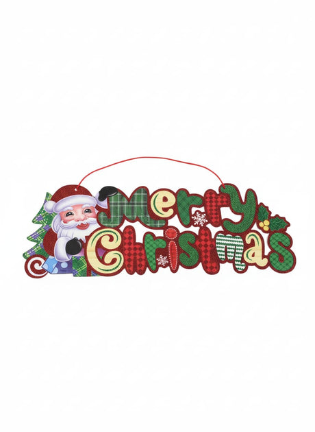 AKDC 56cm “Merry Christmas” Hanging Décor – Large Festive Wall Decoration for Door, Home & Party Celebration - Al Kabayel Discount CentreAKDC 56cm “Merry Christmas” Hanging Décor – Large Festive Wall Decoration for Door, Home & Party CelebrationHome Décor AccentsAKDCAl Kabayel Discount Centre