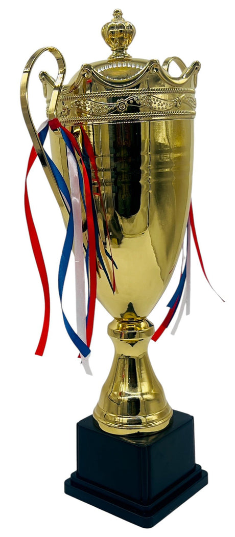 AKDC 57cm Gold Trophy Cup for Sports Tournaments and Competitions, Metal Award with Plastic Base, Perfect for Game Events - Al Kabayel Discount CentreAKDC 57cm Gold Trophy Cup for Sports Tournaments and Competitions, Metal Award with Plastic Base, Perfect for Game EventsSportsAKDCAl Kabayel Discount Centre