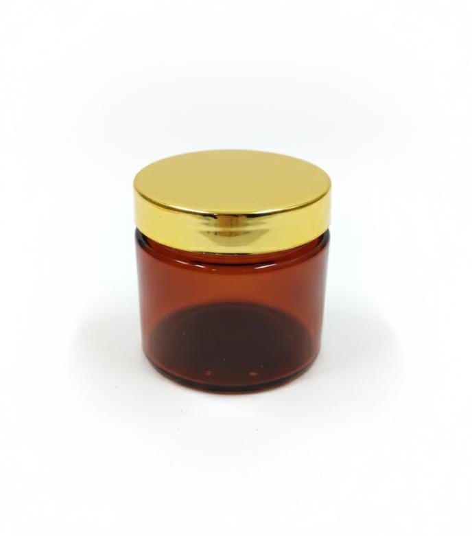 AKDC 6 - Piece Plastic PET Jar Set – 200ml Each, Brown with Gold Lid, Ideal for Spices, Dry Fruits & Snacks - Al Kabayel Discount CentreAKDC 6 - Piece Plastic PET Jar Set – 200ml Each, Brown with Gold Lid, Ideal for Spices, Dry Fruits & SnacksOrganizers & AccessoriesAKDCAl Kabayel Discount Centre