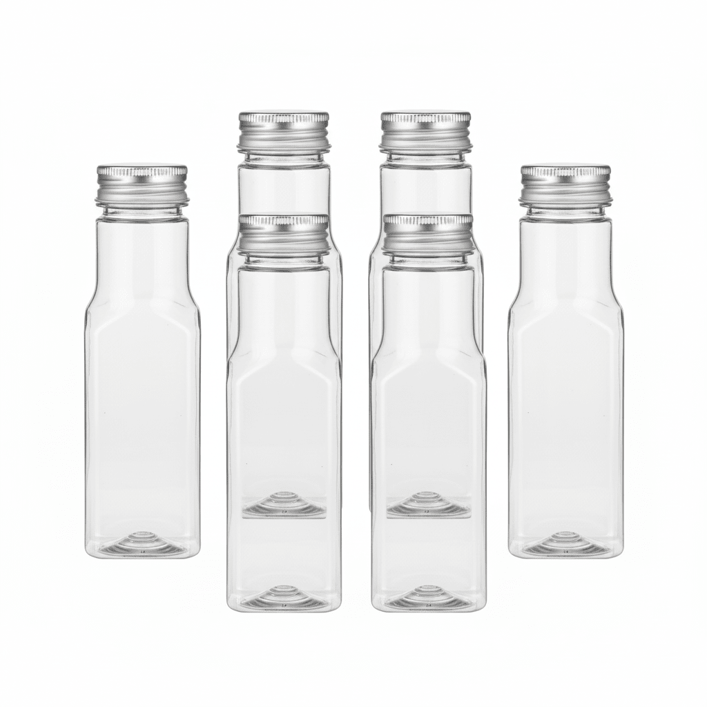 AKDC 6pcs Plastic Pet Bottle 300ml, Clear & Transparent - Al Kabayel Discount CentreAKDC 6pcs Plastic Pet Bottle 300ml, Clear & TransparentKitchen Utensils & GadgetsAKDCAl Kabayel Discount Centre