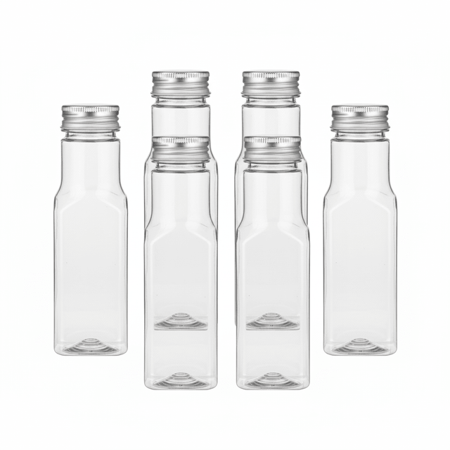 AKDC 6pcs Plastic Pet Bottle 300ml, Clear & Transparent - Al Kabayel Discount CentreAKDC 6pcs Plastic Pet Bottle 300ml, Clear & TransparentKitchen Utensils & GadgetsAKDCAl Kabayel Discount Centre