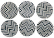AKDC 6pcs Round Bamboo Fibre Plate 20cm, Black/White - Al Kabayel Discount CentreAKDC 6pcs Round Bamboo Fibre Plate 20cm, Black/WhitePlatesAKDCAl Kabayel Discount Centre