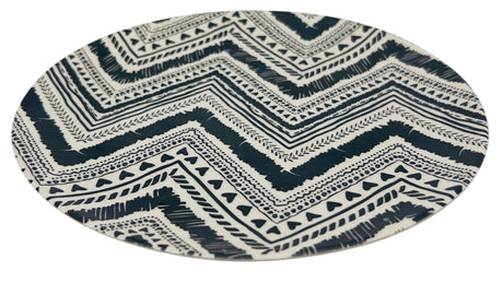 AKDC 6pcs Round Bamboo Fibre Plate 20cm, Black/White - Al Kabayel Discount CentreAKDC 6pcs Round Bamboo Fibre Plate 20cm, Black/WhitePlatesAKDCAl Kabayel Discount Centre