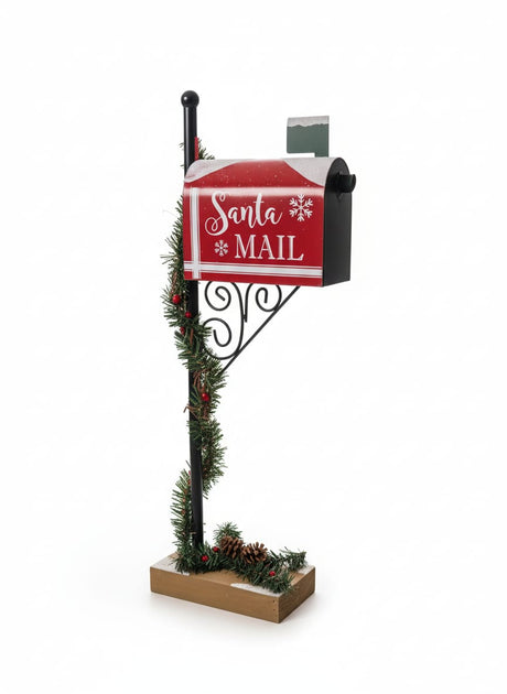 AKDC 70cm Red Christmas Mailbox Décor | Vintage Holiday Decorative Display with Festive Look - Al Kabayel Discount CentreAKDC 70cm Red Christmas Mailbox Décor | Vintage Holiday Decorative Display with Festive LookHome Décor AccentsAKDCAl Kabayel Discount Centre