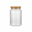 AKDC 800ml Glass Storage Jar with Natural Bamboo Lid Airtight Kitchen Organizer - Al Kabayel Discount CentreAKDC 800ml Glass Storage Jar with Natural Bamboo Lid Airtight Kitchen OrganizerFood ContainersAKDCAl Kabayel Discount Centre