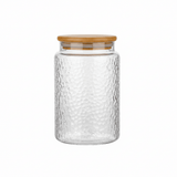 AKDC 800ml Glass Storage Jar with Natural Bamboo Lid Airtight Kitchen Organizer - Al Kabayel Discount CentreAKDC 800ml Glass Storage Jar with Natural Bamboo Lid Airtight Kitchen OrganizerFood ContainersAKDCAl Kabayel Discount Centre