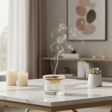 AKDC 8cm Small Crystal Incense Burner for Aromatherapy, Meditation, Relaxation, and Minimalist Home Décor Styling - Al Kabayel Discount CentreAKDC 8cm Small Crystal Incense Burner for Aromatherapy, Meditation, Relaxation, and Minimalist Home Décor StylingIncense BurnerAKDCAl Kabayel Discount Centre