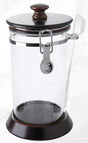 AKDC Acrylic Clip Lock Canister with Wooden Lid and Spoon 1800ml, 12.5cm*12.5cm*22.5cm - Al Kabayel Discount CentreAKDC Acrylic Clip Lock Canister with Wooden Lid and Spoon 1800ml, 12.5cm*12.5cm*22.5cmJars & Food SaversAKDCAl Kabayel Discount Centre
